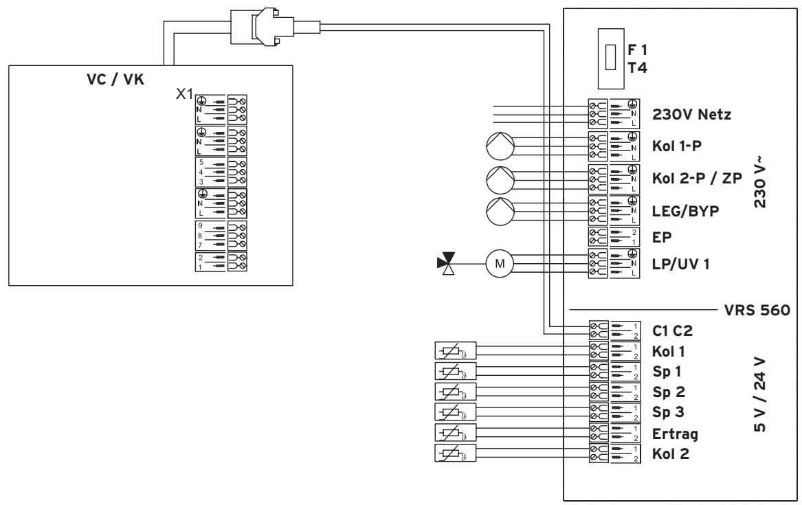 VAILLANT AUROMATIC 560 - Schéma hydraulique 2 - 6