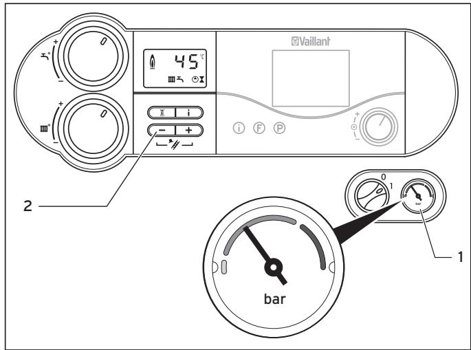 VAILLANT ECOCOMPACT - Wees voorzichtig! Gevaar voor beschadiging door oneskundig vullen! - 1