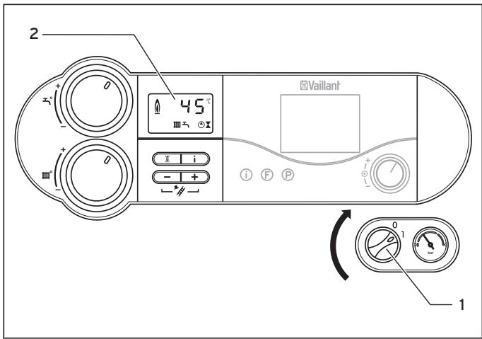 VAILLANT ECOCOMPACT - Attention! Dégats matériels causés par l'absence de remplissage de l'st installation de chauffage ! - 1