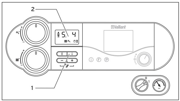 VAILLANT ECOCOMPACT - Statusanzeigen - 1