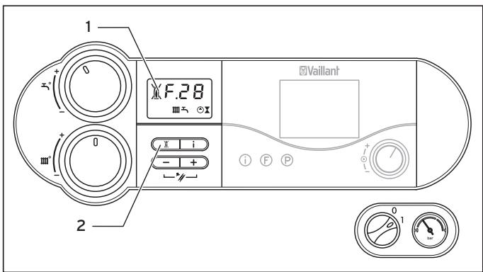 VAILLANT ECOCOMPACT - Störungen beim Zündvorgang - 1