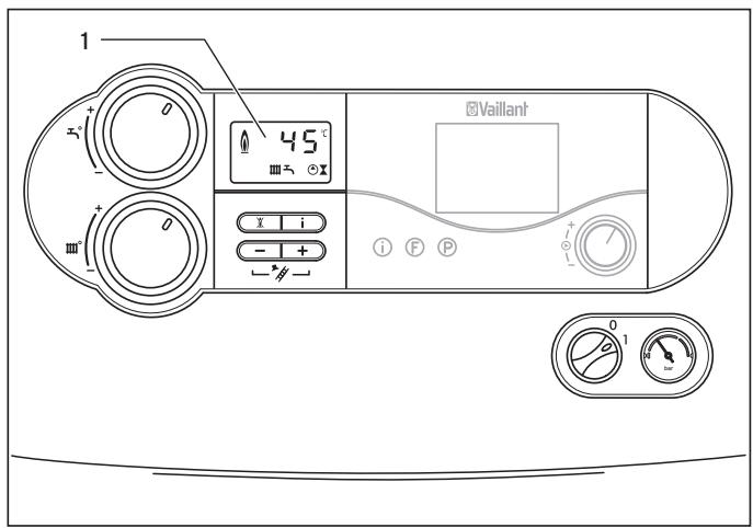 VAILLANT ECOCOMPACT - Overzicht van de bedieningselementen - 4