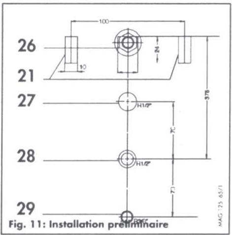 VAILLANT MAG FR 125-11 XZN B - Installation Préliminaire - 1