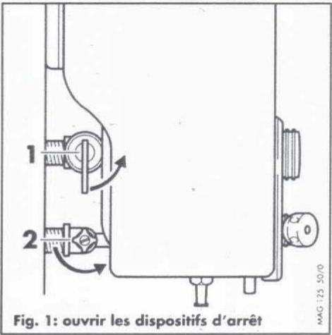 VAILLANT MAG FR 125-12 XZ - Avant la mise en service - 1
