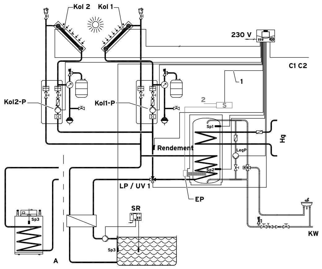 VAILLANT VRS 560 - Schéma hydraulique 2 - 5