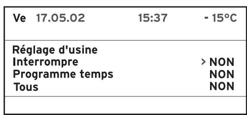 VAILLANT VRS 620 - Réglage des paramètres de l'installation - 1