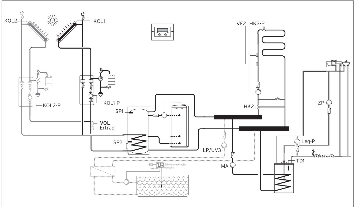 VAILLANT VRS 620 - Plan hydraulique 7 - 1