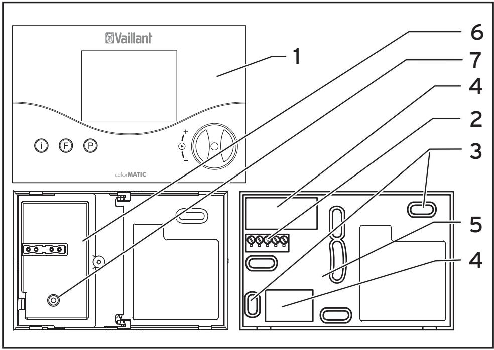 VAILLANT VRT 230 - Raumtemperaturregler montieren - 1
