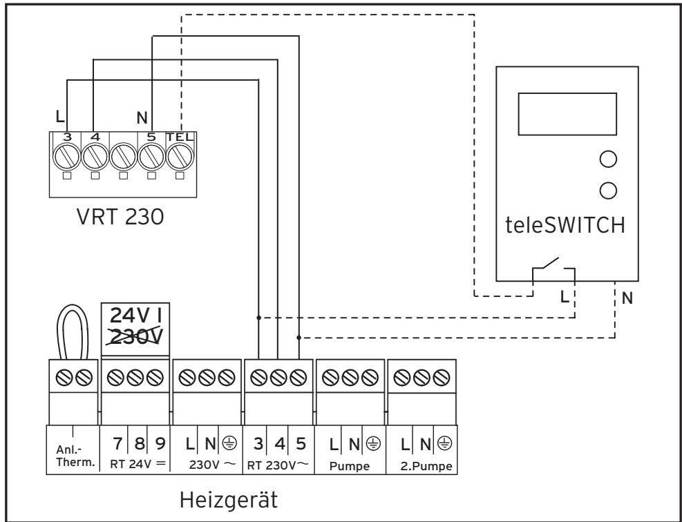 VAILLANT VRT 230 - Raumtemperaturregler anschließen - 1