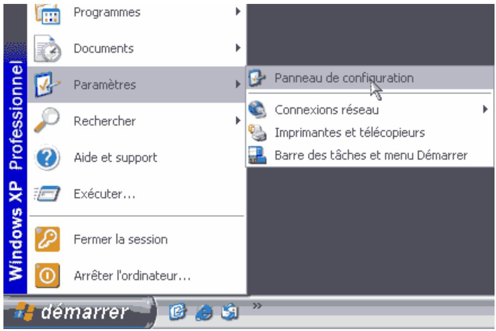 FREE BOX V1 - Support tcp/ip sous windows 2000 ou XP. - 2