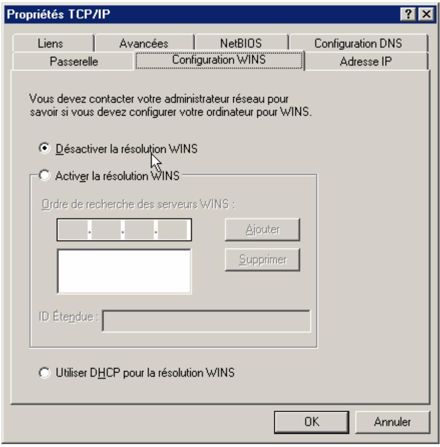 FREE BOX V2 - Support tcp/ip sous windows 95, 98 ou me. - 7