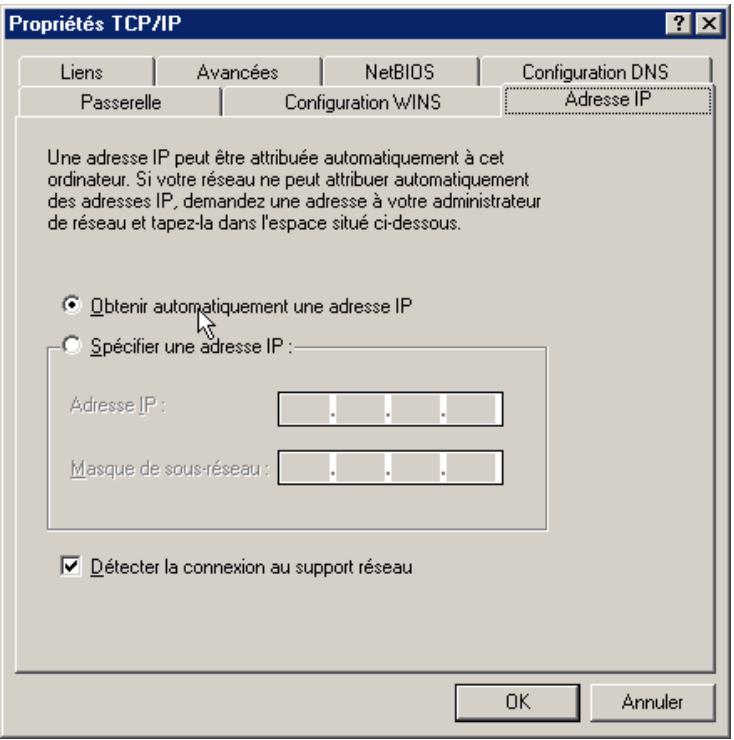 FREE BOX V3 - Support tcp/ip sous windows 95, 98 ou me. - 6
