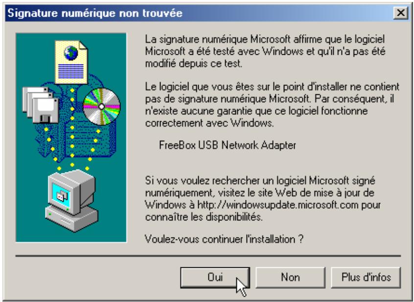 FREE BOX V3 - 2-1-3) Raccordement de votre PC à la freebox par USB - 13