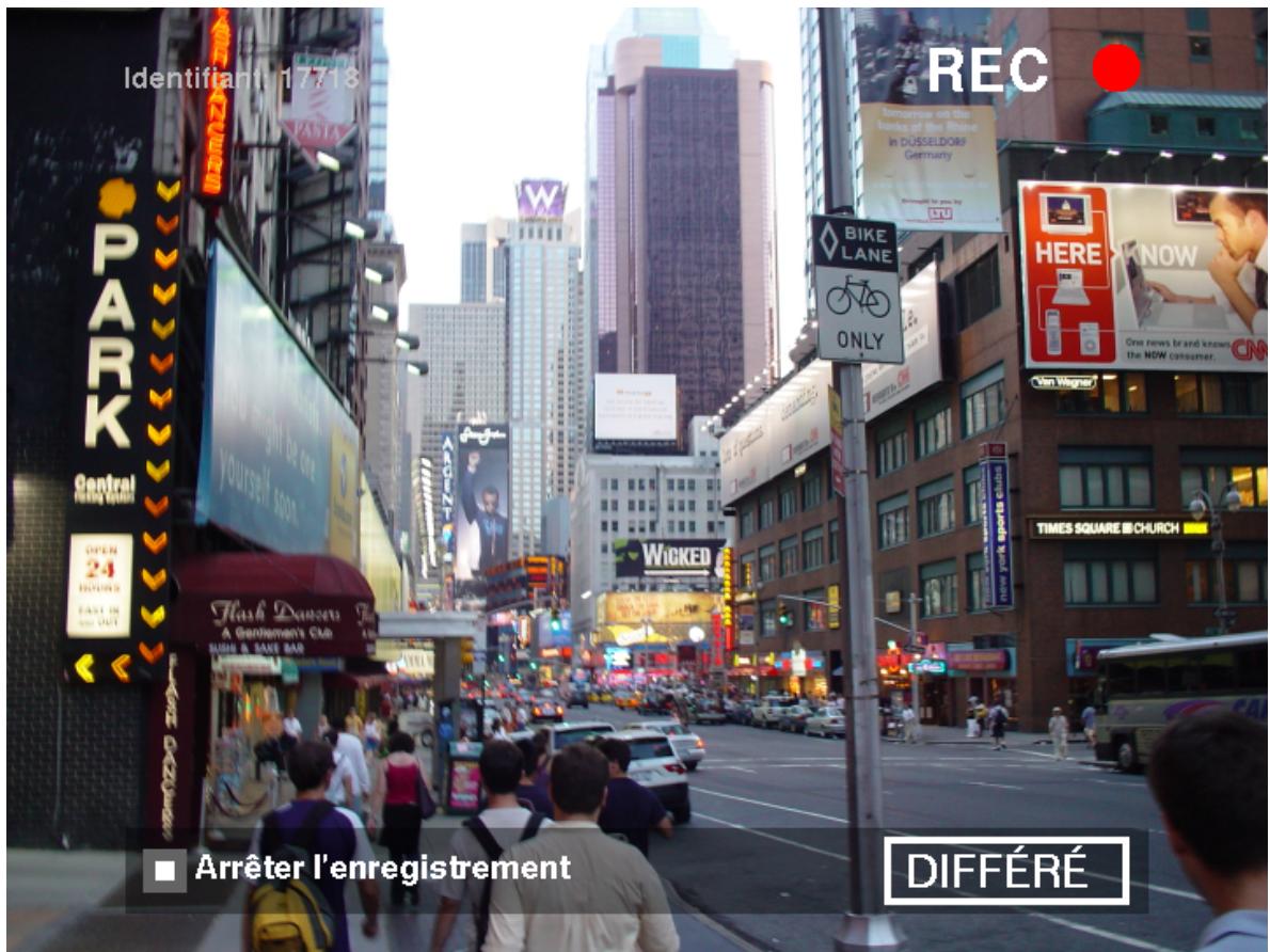 FREE TV PERSO 1.1 - Procédure pour diffuser une vidéo - 5