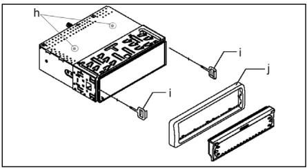 CLATRONIC AR 589 CD - Installation - 2