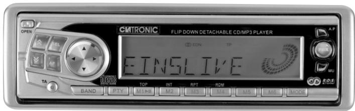 CLATRONIC AR 615 CD MP3 - Autoradio mit CD-Player - 1