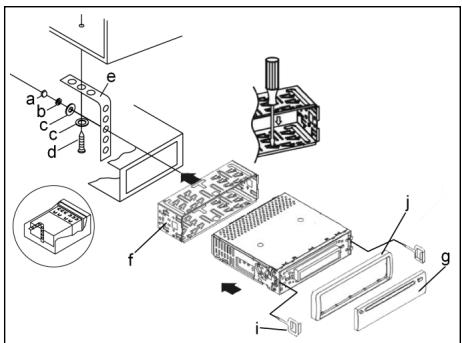 CLATRONIC AR 663 CD - Installation - 2