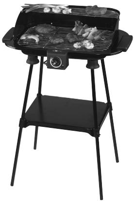 CLATRONIC BQS 2794 - Barbecue-Standgrill - 1