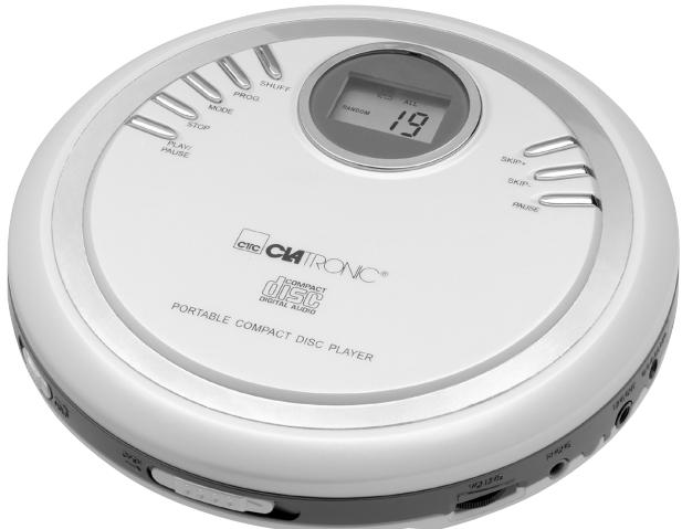 CLATRONIC CDP 601 - Tragbarer CD-Player - 1