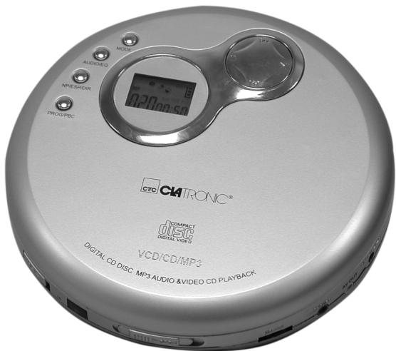 CLATRONIC CDP 604 - Tragbarer CD-Player - 1