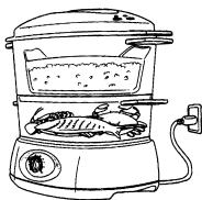 CLATRONIC DG 2596 - Utilisation de deux recipients de cuisson - 5