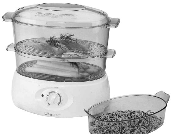 CLATRONIC DG 2596 - Dampfgarer - 1