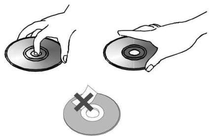 CLATRONIC DVD 552 HC - Hinweise zur Compact-Disc (DVD, Video-CD, Audio-CD, MP3-CD) - 1