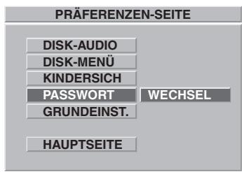 CLATRONIC DVD 552 HC - Festlegen bzw. Ändern des Sicherungscodes: - 2