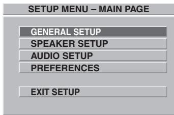 CLATRONIC DVD 552 HC - Basic settings - 1