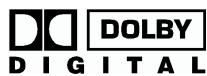 CLATRONIC DVD 552 HC - DOLBY DIGITAL AND DOLBY SURROUND - 1