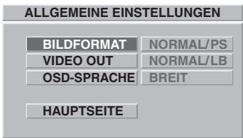 CLATRONIC DVD 552 HC - Einstellen der Menüsprache (OSD SPRACHE): - 2