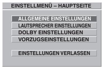CLATRONIC DVD 552 HC - Einstellen der Menüsprache (OSD SPRACHE): - 1