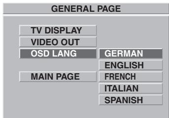 CLATRONIC DVD 552 HC - Basic settings - 3