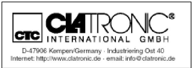 CLATRONIC DVD 556 - Service für unsere Unterhaltungselektronik - 1