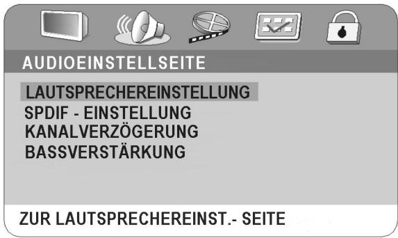 CLATRONIC DVD 569 - Lautsprecher Setup - 1