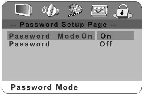 CLATRONIC DVD 569 - password MODE - 1