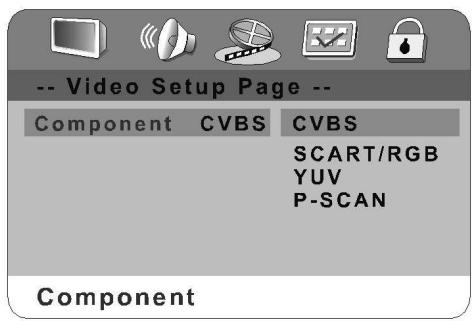CLATRONIC DVD 569 - VIDEO SETUP - 1