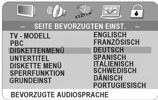 CLATRONIC DVD 569 - DISKETTENMENU/UNTERTITEL/DISKETTE MENU - 1