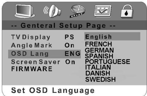 CLATRONIC DVD 569 - OSD LANG - 1