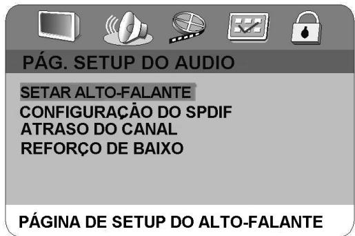 CLATRONIC DVD 569 - Setup de Alto-Falante - 1