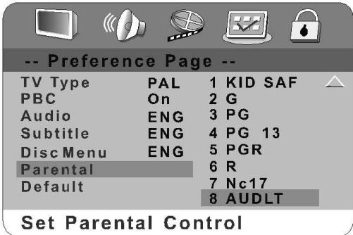 CLATRONIC DVD 569 - PARENTAL CONTROL - 1
