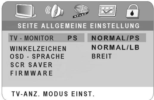 CLATRONIC DVD 569 - ZUR SEITE ALLGEMEINE EINSTELLUNG - 1