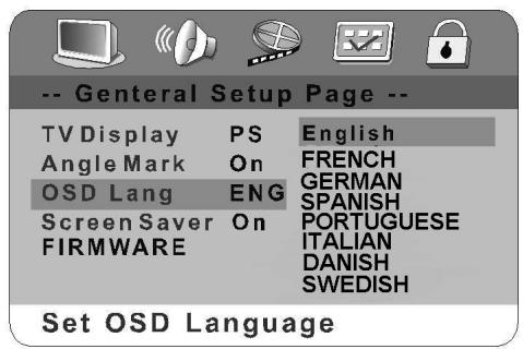 CLATRONIC DVD 569 - OSD-LANG - 1