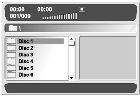 CLATRONIC DVD 569 - Přehrávání souboru MP3 - 1