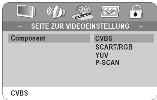 CLATRONIC DVD 569 - VIDEO SETUP - 1