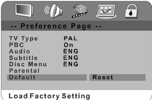 CLATRONIC DVD 569 - RESET - 1