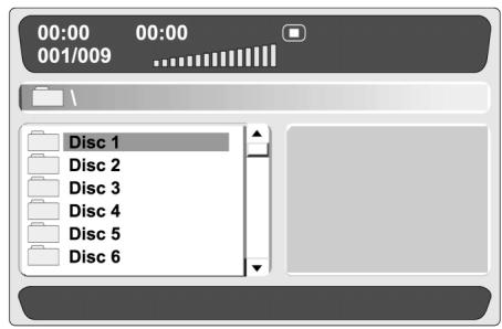 CLATRONIC DVD 582 - Playing back MP3 Files - 1