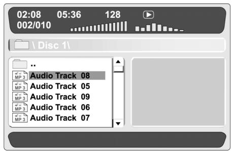 CLATRONIC DVD 582 - Wiedergabe von MP3 Files - 2