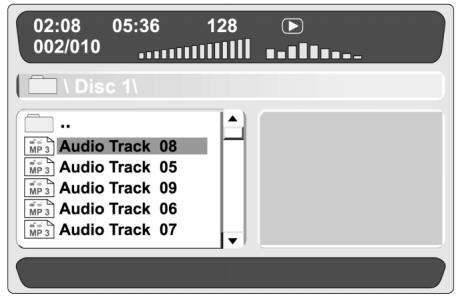 CLATRONIC DVD 582 - Odtwarzanie plików MP3 - 2