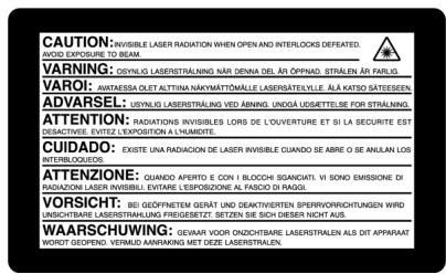 CLATRONIC DVD 592 - Avviso di pericolo: - 2